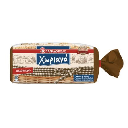 Picture of Papadopoulou Sliced Bread Choriano Multi-Seeded 500gr