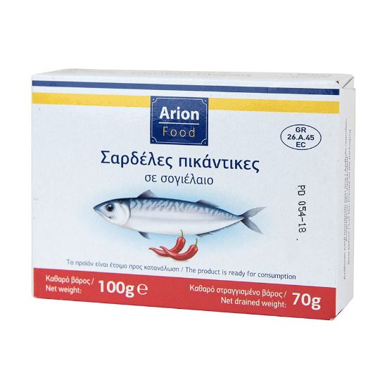 Picture of AF Spicy Sardines Can 100gr