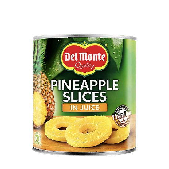 Picture of Del Monte Sliced Pineapple Can 836gr