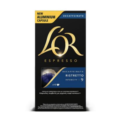 Picture of L'OR Caps Espresso Ristretto Decaf 10T