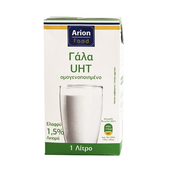 Picture of Arion Long Life Milk 1.5% 1L