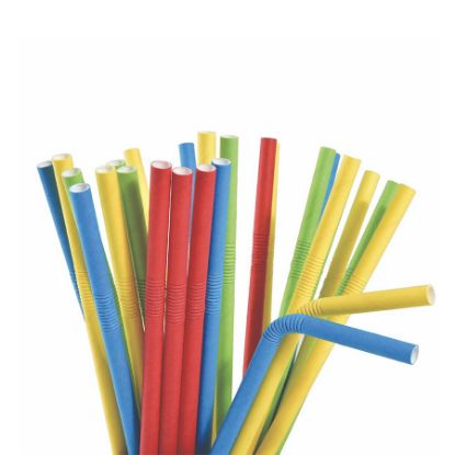 Picture of Paper Drinking Straws 25 Count