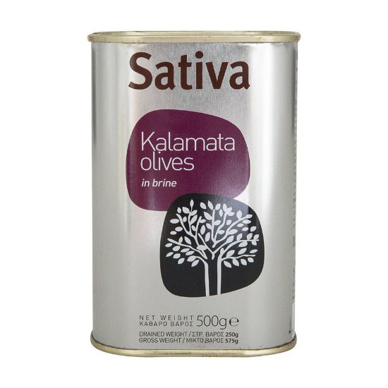 Picture of Sativa Greek Olives Kalamon 500gr