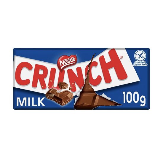 Picture of Crunch Chocolate Blue 100gr