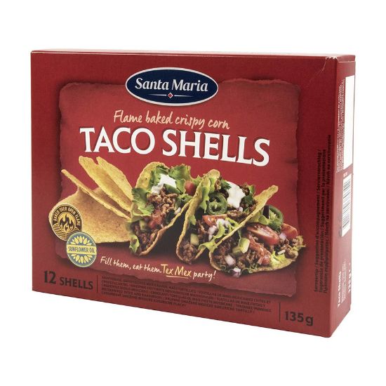 Picture of Santa Maria Taco Shells 135gr
