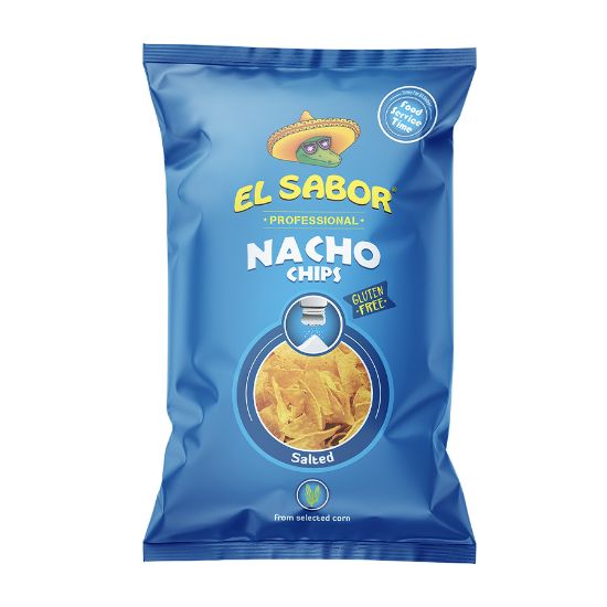 Picture of El Sabor Nacho Chips Salted 425gr