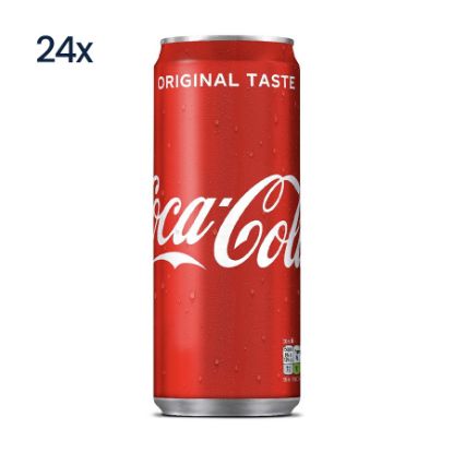 Picture of Coca Cola Coke Classic Can 330ml (24 Pack)