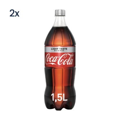 Picture of Coca Cola Coke Light Bottle 1.5L (2 Pack)