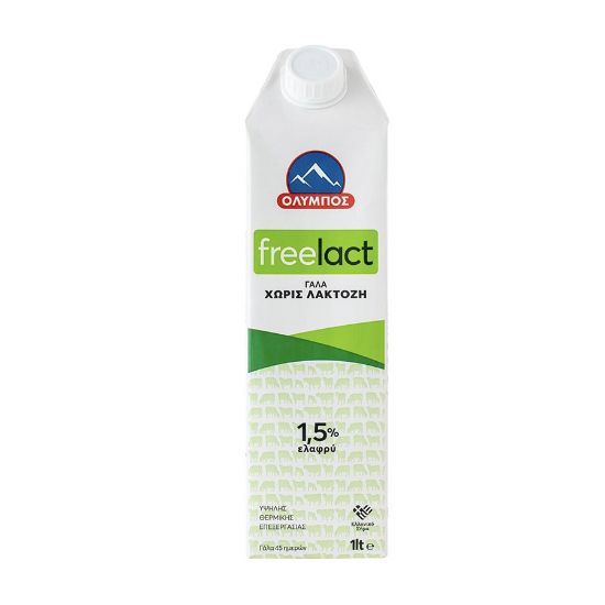 Picture of Olympos Fresh Milk 1.5% Freelact 1L