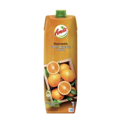 Picture of Amita Natural Orange Juice Premium 1L