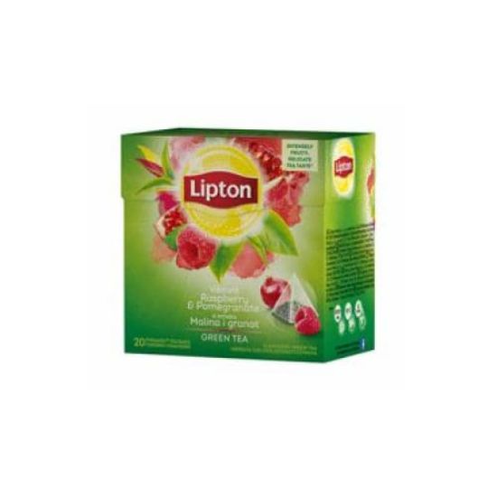 Picture of Lipton Green Raspberry & Pomegranate 20 Bags