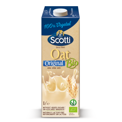Picture of Scotti Bio Oat Milk Unsweetened 1lt
