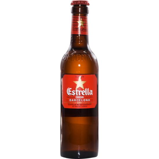Picture of Estrella Damm Beer Bottle 330ml