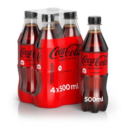 Picture of Coca Cola Zero 4x500ml