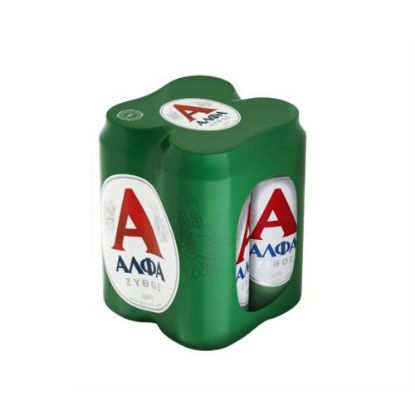 Picture of Alfa Beer Can 4x500ml 
