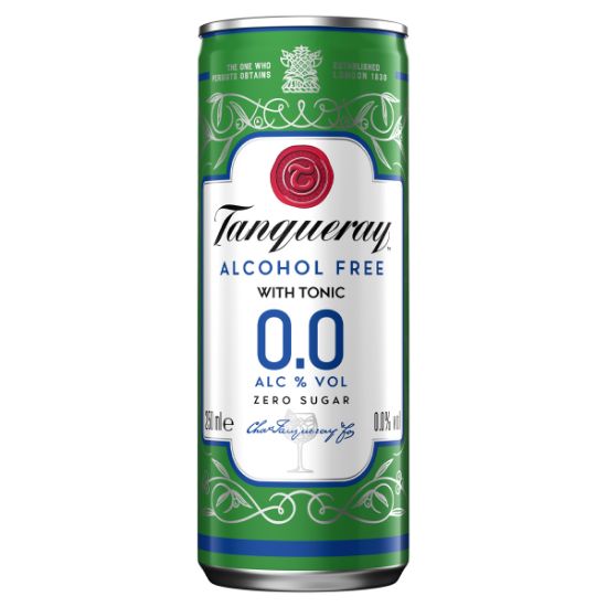 Picture of Tanqueray Gin Tonic Alcohol free 250ml