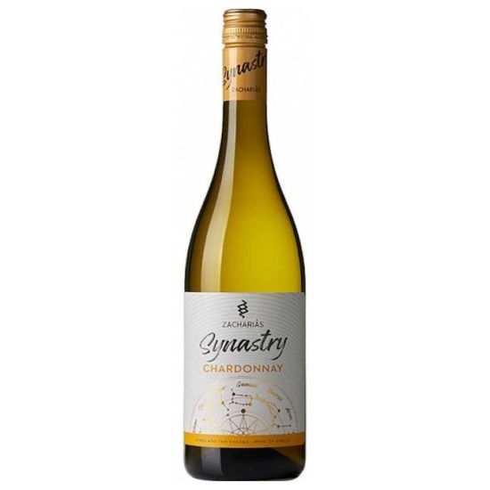 Picture of Zacharias Synastry White Wine Chardonnay 750ml (Greece)