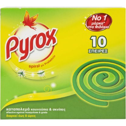 Picture of Pyrox Mosquito Repellent Coil 10 Count