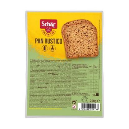 Picture of Schär Bread Pan Rustico Gluten Free/Lactose Free 250gr