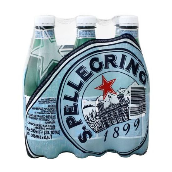 Picture of San Pellegrino Sparkling Water 750ml (6 pack)