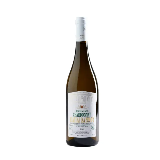 Picture of Chardonnay Papaioannou Dry White Wine 750ml (Nemea, Greece - Bio)