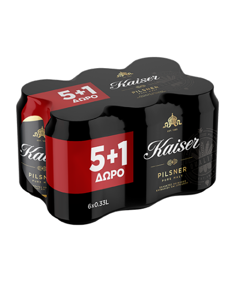 Picture of KAISER Beer 6x330ml (5+1)