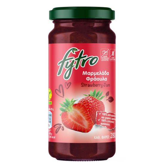 FYTRO strawberry jam 280g