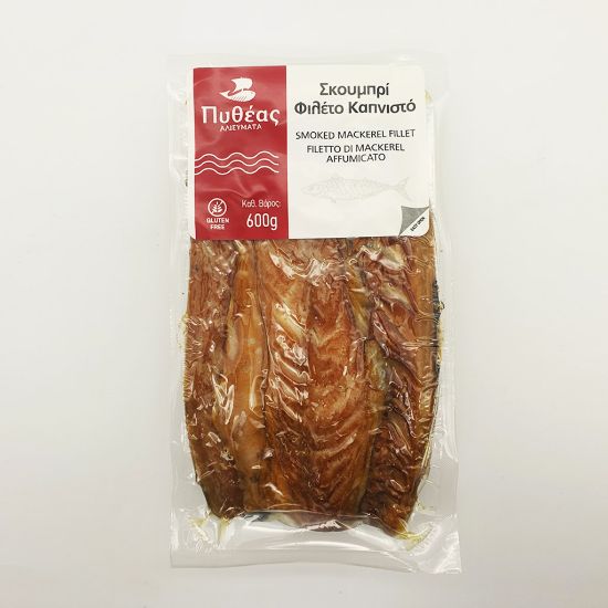 PYTHEAS smoked Finnish smoked mackerel Vacuum 600g