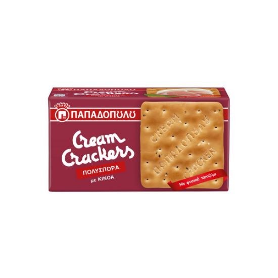 PAPADOPOULOU Cream Crackers multigrain (195g)