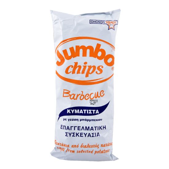JUMBO Chips wavy BBQ (280g)