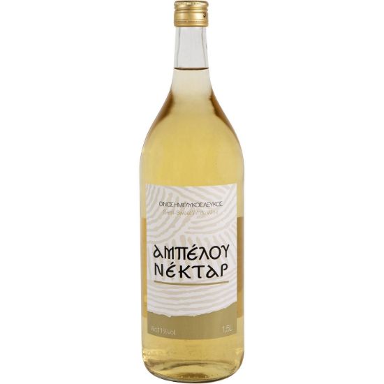 AMPELOU NEKTAR white wine semi-sweet 1.5lt