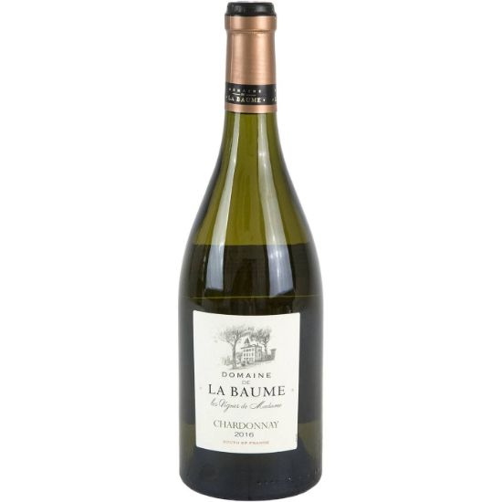 DOMAINE DE LA BAUME white Chardonnay dry wine 750ml