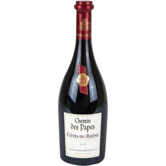 COTES DU RHONE red wine Chemin Des Papes dry 750ml